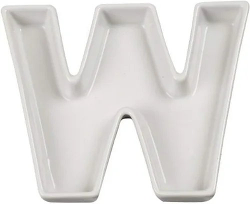 Vista 22 de Plato de cerámica con diseño de carta de amor Ivy Lane, color blanco, 6 - pulgadas, Blanco