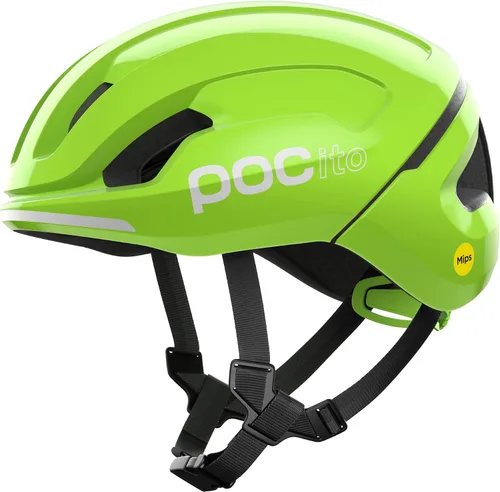 Vista 8 de POC POCito Omne MIPS - Casco de ciclismo Azul Fluorescente (Fluorescent Blue)