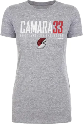 Vista 2 de 500 LEVEL Camiseta Toumani Camara Portland Trail Blazers Mujer - Toumani Camara Portland Trail Blazers Elite WHT