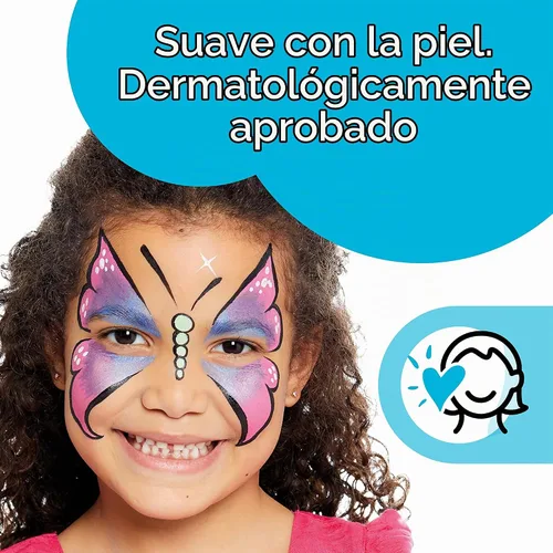 Vista 4 de Snazaroo, kit paleta de pintura facial Aventura
