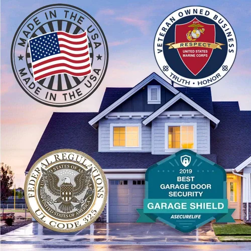 Vista 8 de Garage Shield GS100 Protector de seguridad para puertas de cocheras - Proteja su cochera y su casa de ladrones