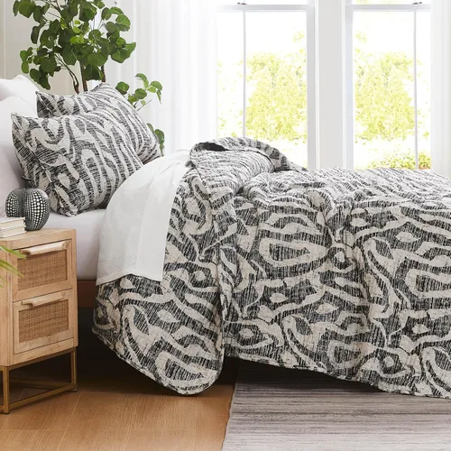 Vista 54 de Southshore Fine Living, Inc. Juego de ropa de cama con edredón extragrande, juego de edredón de 2 piezas Twin XL con funda de almohada a juego 04
