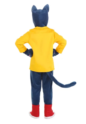 Vista 6 de Disfraz Deluxe de Pete el Gato para Niños Multicolor