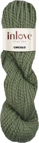 Vista 14 de Circulo Inlove Slim, 100% algodón brasileño, hilo para ganchillo y tejido, hilo suave para bebé, peso DK #3, color 1317, color solar