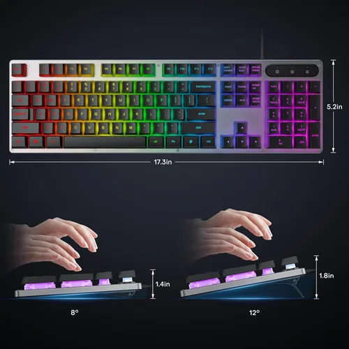 Vista 2 de OMOTON Teclado