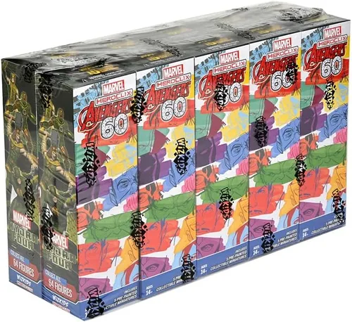 Vista 3 de WizKids Marvel HeroClix: Avengers 60th Anniversary Booster Brick