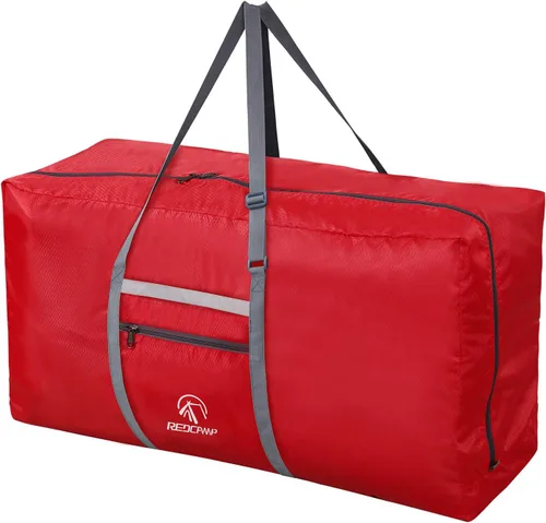 Vista 10 de REDCAMP - Bolsa de lona extra grande de 31 pulgadas, plegable A- azul oscuro