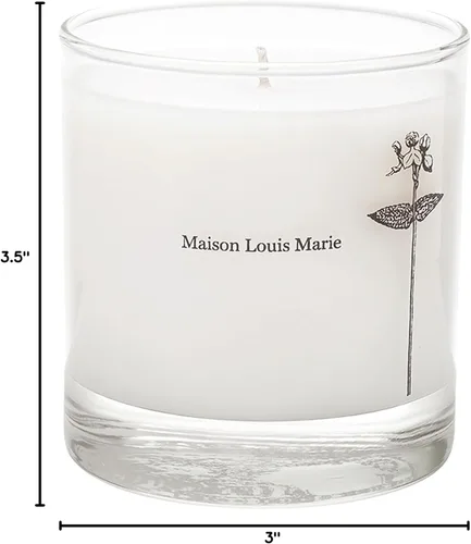 Vista 7 de Maison Louis Marie - Vela de cera de soja Antidris Cassis Fragancia de lujo para un mundo moderno (8.5 oz 8.47 oz)