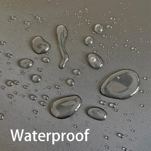 Vista 6 de Funda para kayak, resistente al agua, protección UV, para almacenamiento al aire libre, color negro (10.2-11.5FT/10.2-11.5 ft)