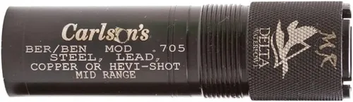 Vista 6 de Carlsons Tubos de estrangulador de calibre 12 compatibles con Beretta Benelli Mobil Acero azulado Tubo de estrangulamiento extendido para aves