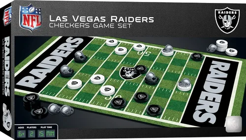 Vista 13 de MasterPieces NFL Los Angeles Rams Juego de mesa de damas, 13 x 21 pulgadas