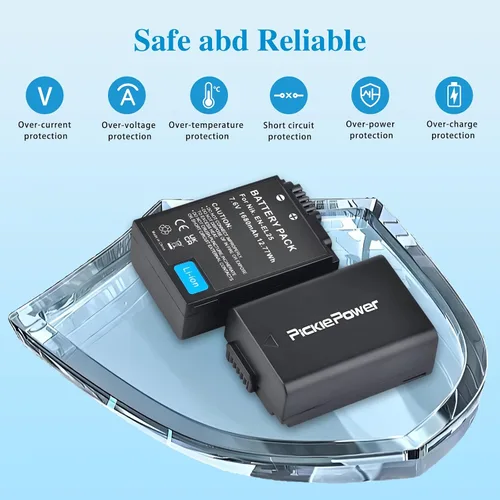 Vista 6 de Batería EN-EL25 EN-EL25A, batería de 1600 mAh y cargador de pantalla LED para Nikon Z30, Z50, cámara ZFC, cargador MH-32