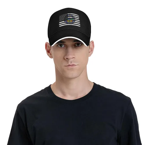 Vista 3 de US and Amarillo Texas Seal Baseball Cap for Men Women Hats Adjustable Outdoor Trucker Hat