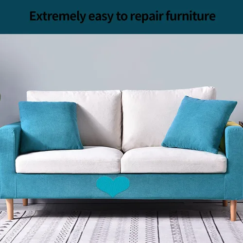 Vista 3 de LEMGUBKP Cinta de reparación de cuero autoadhesiva para muebles grandes, calcomanía de reparación de cuero de sofá, utilizada para muebles, sofás