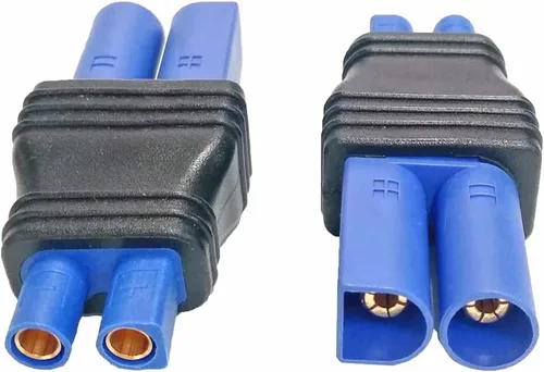 Vista 5 de EC3 conector macho a EC5 hembra conector adaptador para RC Lipo batería EC3 a EC5 adaptador (2 unidades)