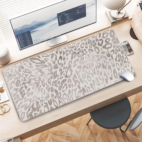 Vista 13 de Divertida alfombrilla de mouse de gato para juegos, alfombrilla de mouse grande para escritorio, alfombrilla de mouse extendida con base de goma