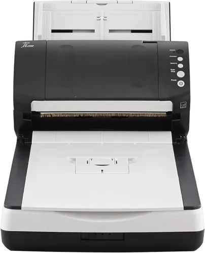 Vista 8 de Fujitsu fi-7240 Robusto Escáner de documentos dúplex de escritorio de oficina general a color con alimentador automático de documentos (ADF) y cama