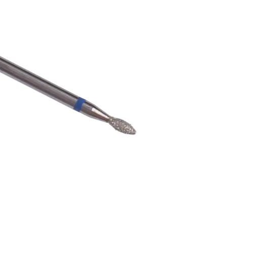 Vista 5 de 6 brocas de cutícula de llama pequeñas, brocas de uñas de diamante profesional para preparación de uñas, herramienta eléctrica de uñas de 3/32