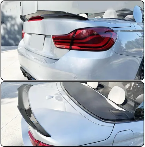 Vista 2 de Alerón de maletero de fibra de carbono para BMW Serie 4 F33 y M4 F83 2014