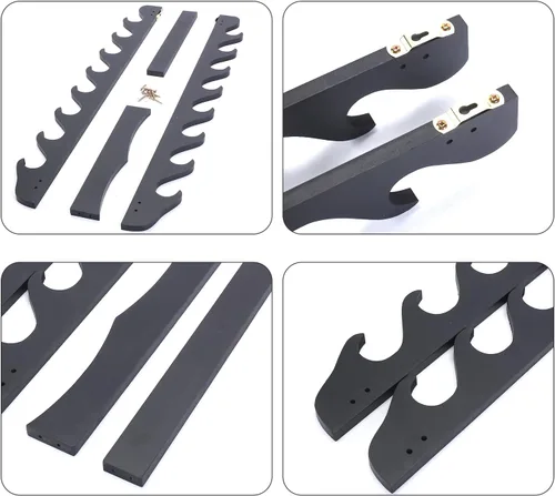 Vista 8 de Estante de 8 niveles para espadas, Katana y Wakizashi