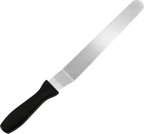 Vista 6 de Fat Daddio's SPAT-CS - Espátula para galletas en ángulo de acero inoxidable, 2.5 pulgadas