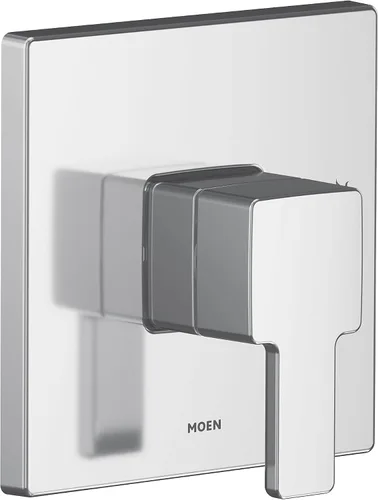 Vista 4 de Moen UTS2711BN - Kit de molduras de ducha de 90 grados M-CORE Serie 2 con 1 mango, requiere válvula, níquel cepillado