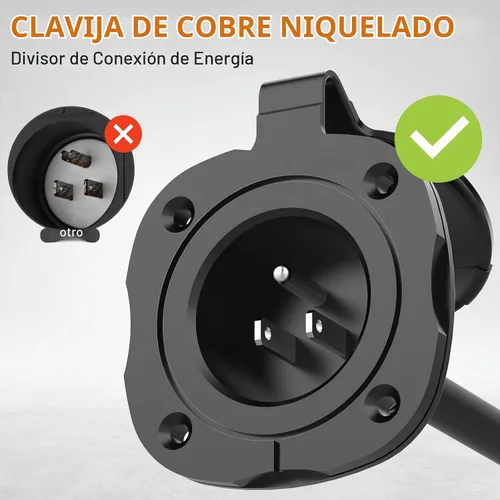 Vista 3 de Enchufe de cargador de entrada de alimentación para RV Shore de 15 amperios, 125 V, enchufe de puerto de entrada de alimentación de CA con cable