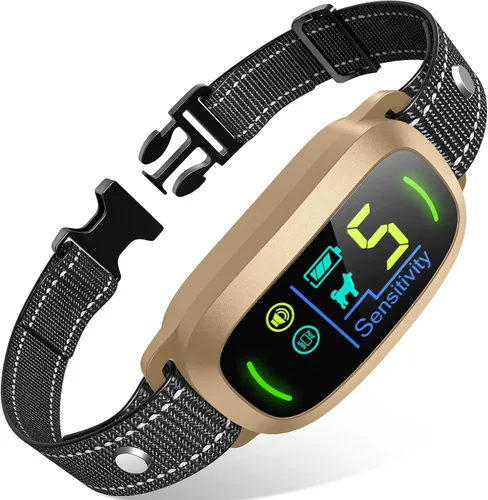 Vista 13 de FAFAFROG Collar Antiladridos para Perros de Tamaño Grande, Mediano y Pequeño, Collar Antiladridos Inteligente Recargable, Collar de Adiestramiento