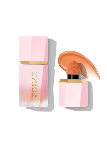 Vista 22 de SHEGLAM Color Bloom Rubor Líquido Maquillaje para Mejillas Acabado Mate - Hot Topic