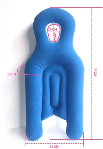 Vista 5 de harayaa Almohada de cara hacia abajo almohada de recuperación de ojos Almohada de cama portátil Prone Almohada para siesta