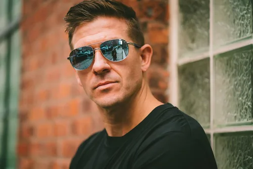 Vista 6 de Revo Gafas de sol Conrad Lente polarizada con marco de aviador de metal
