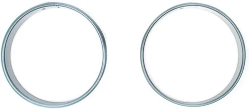 Vista 6 de Fox Run Anillo de huevo antiadherente con mango plegable, juego de 2