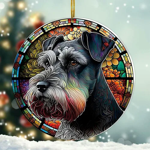 Vista 20 de Regalos de Malamute de Alaska - Adorno Navideño de Perro de Alaska 2025 Regalos de Perro de Alaska para Mujeres, Adorno de Malamute de Alaska