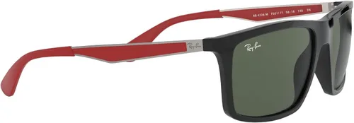 Vista 9 de Ray-Ban Rb4228m Scuderia Ferrari Collection Rectangular Sunglasses