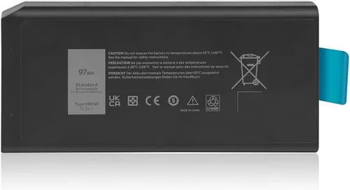 Vista 18 de 34Wh J7HTX - Batería de repuesto para laptop Dell Latitude 7202 7212 7220 Rugged Extreme Tablet T03H T03H002 T03H T03H003 Series 02JT7D 2JT7D J82G5