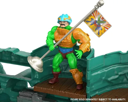 Vista 10 de Masters of the Universe Mattel Masters of the Universe Origins Set de Juego y Figura de Acción, Castillo de Grayskull con Hechicera, Juguetes MOTU