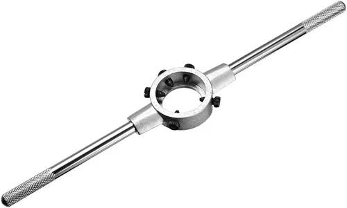 Vista 5 de uxcell Llave de mango redondo de 2.559 in, para troquel redondo métrico M30-M36/1.850 in-2.559 in, con mango moleteado