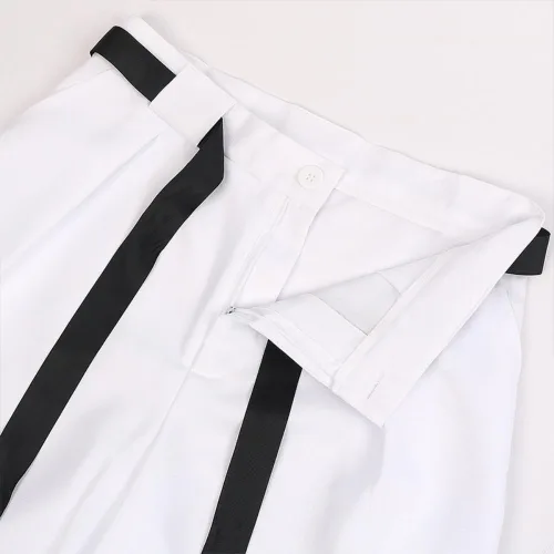 Vista 7 de WKDTWCOS Disfraz de anime Touji Fushiguro para hombre, disfraz de cosplay de manga corta y pantalón, traje de cosplay de Fushiguro Toji, disfraz