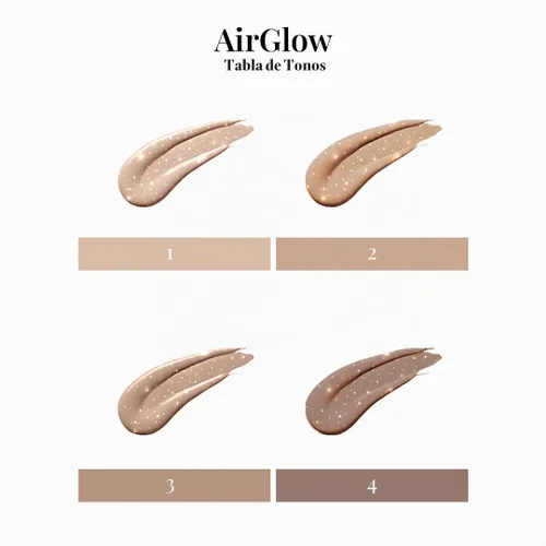 Vista 7 de Jerome Alexander Magic Minerals AirGlow - Bruma iluminadora de bronce