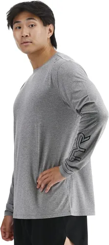 Vista 4 de TYR Camiseta de manga larga con protección solar UPF 50+ para hombre