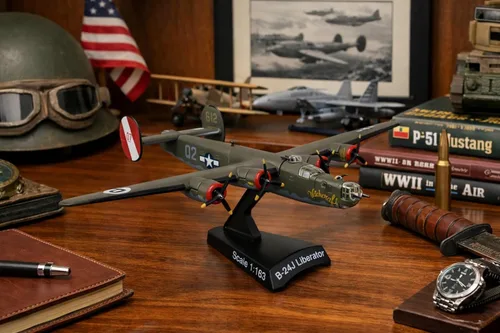 Vista 13 de Daron Worldwide Trading Sello B-24J Liberator Witchcraft Jet