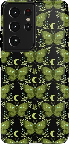 Vista 71 de Casely Funda para Galaxy S9 Postura de cadáver Yoga de esqueleto Diseño protector delgado esencial de doble capa