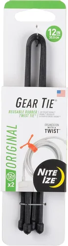 Vista 8 de Nite IZE Gear Tie Original Paquete de 2 Fabricado en EE.UU