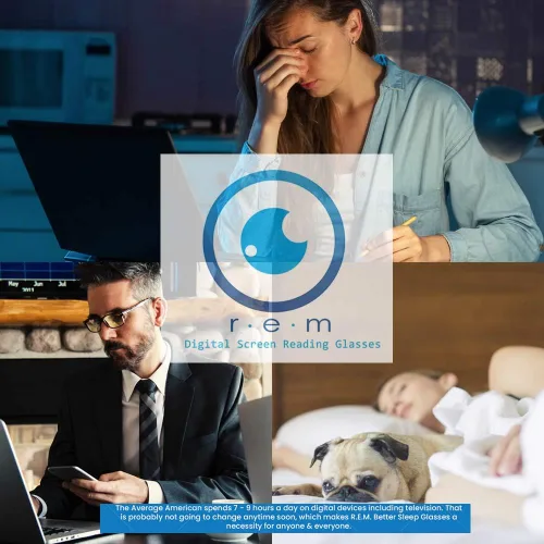 Vista 4 de proSPORT Lector de computadora Bloqueador de luz azul Gafas de lectura anti reflejo anti ojo esfuerzo