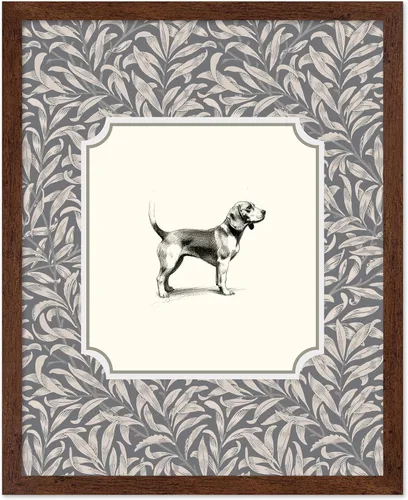 Vista 43 de Poster Master Póster Vintage de Cocker Spaniel Inglés - Impronta Retro de Perro - Arte Floral - Arte de Cachorros - Arte para Amantes de Animales