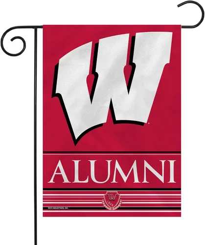Vista 15 de Rico Industries NCAA Alumni - Bandera de jardín de doble cara de 13 x 18 pulgadas