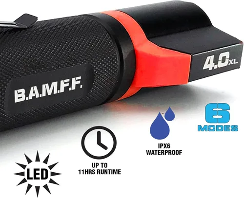 Vista 6 de Striker 00156 BAMFF 4.0XL - Linterna táctica LED dual de 400 lúmenes