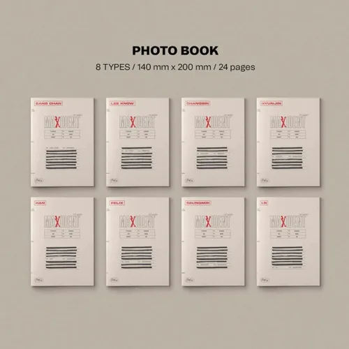 Vista 4 de Stray Kids - MAXIDENT CASE Version BANG CHAN Cover incl Album PreOrder Benefit Extra Photocards