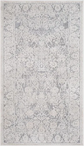 Vista 7 de SAFAVIEH Reflection Collection - Alfombra decorativa, 2 pies 3 pulgadas x 3 pies, color beige y crema, no desprende pelusa y es fácil de limpiar