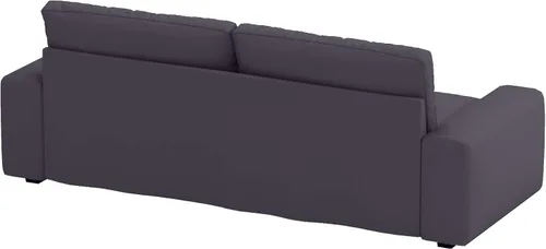 Vista 2 de HomeTown Market KIVIK Heavy Duty Sofa Cover Compatible with IKEA Kivik Sofa Compatible Slipcover Only (Polyester Gray 3 Seats)